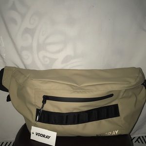 Vooray Status tan waist pack water resistant new